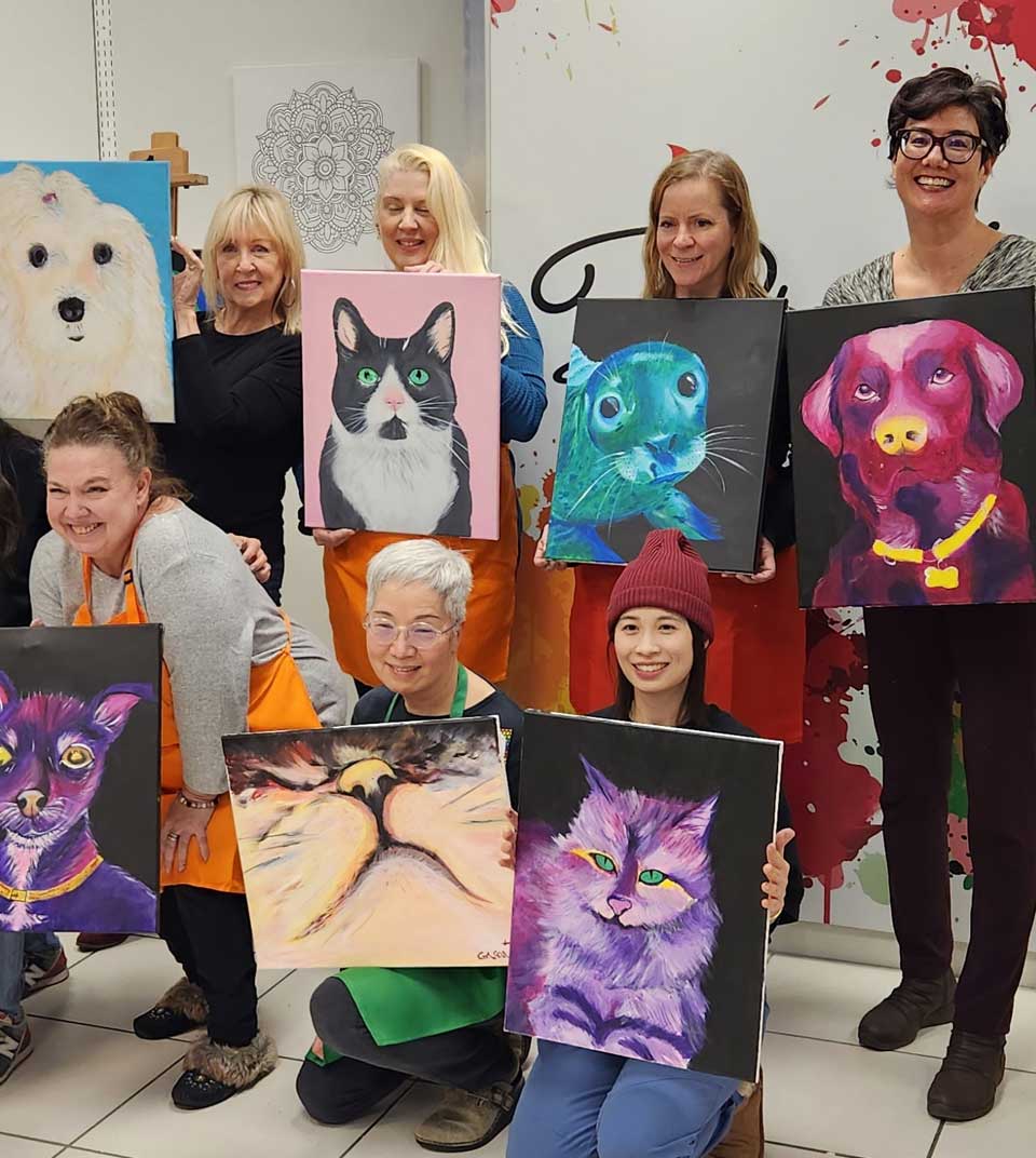 Adult Painting Classes In New Westminster Paletteart Art Studio In   Painting 3 