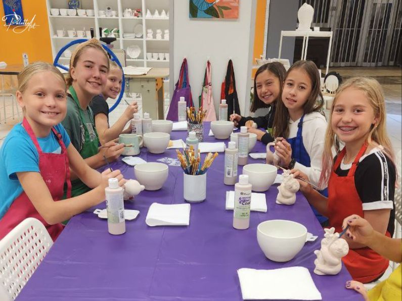 Pottery Painting for Kids in Vancouver