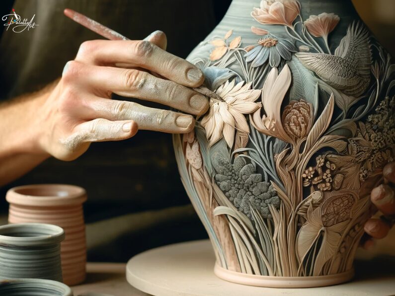 A Real Mastery Case of Underglaze pottery applications